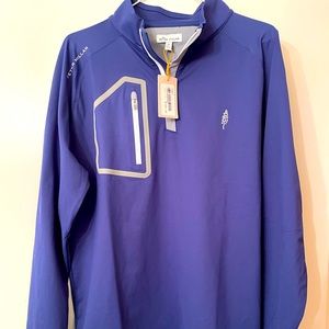 Brand New Peter Millar Quarter Zip (with tags)